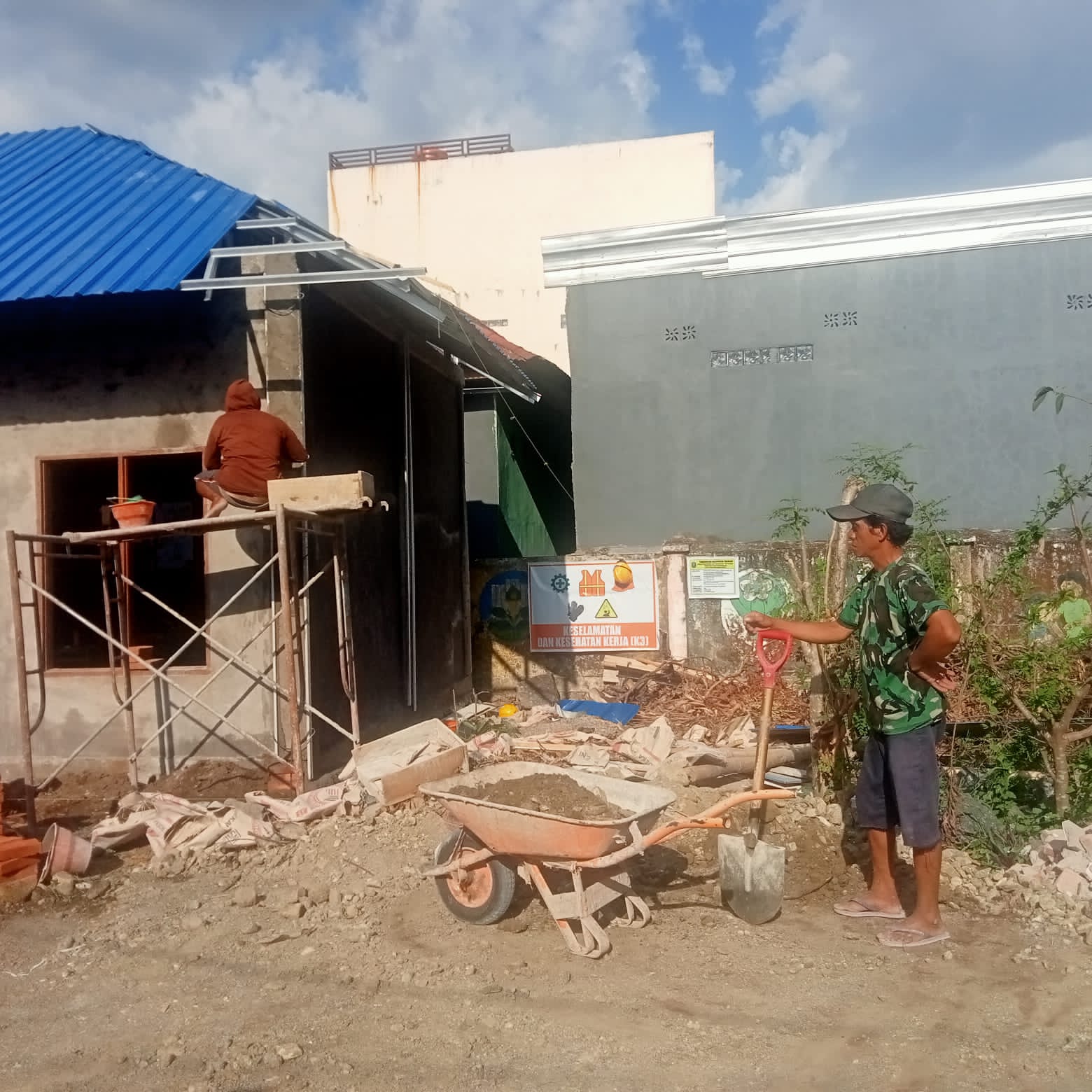 Sorot Proyek Rehab Balai Penyuluhan KB Mangarabombang Senilai Rp1,3 Miliar, Diduga Terjadi Penyimpangan