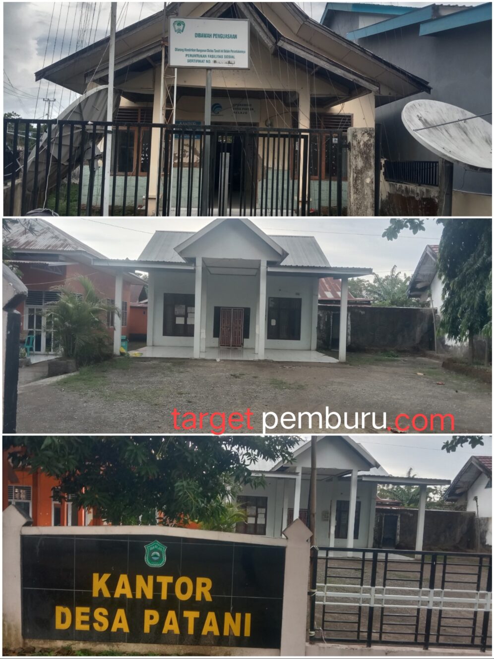 Kantor Desa Patani Dan Salajo Kosong Saat Jam Kerja, Loyalitas Aparat Dipertanyakan