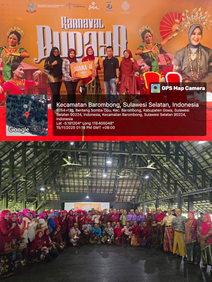 Takalar Raih Juara 2 Karnaval Budaya Tingkat Kabupaten, SDN 143 INP Topejawa Tampilkan Manca dan Aru Memukau