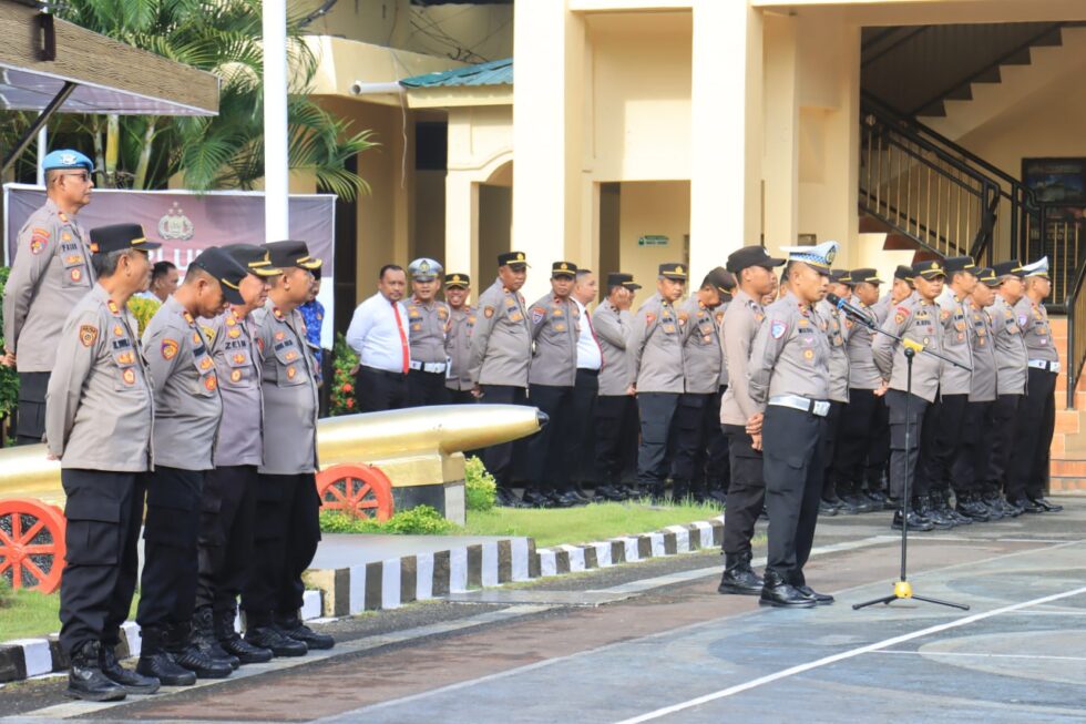 Kasat Lantas Polres Takalar Pimpin Apel Pagi, Tekankan Tertib Lalu Lintas dan Profesionalisme Personel