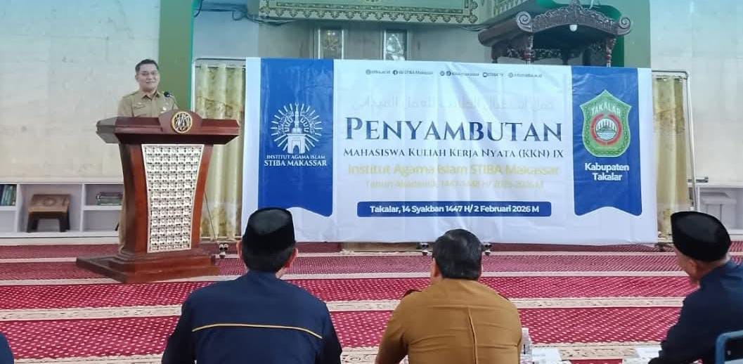 Sambut 396 Mahasiswa KKN STIBA Makassar, Pemkab Takalar Dorong Digitalisasi Desa dan Penguatan Spiritual