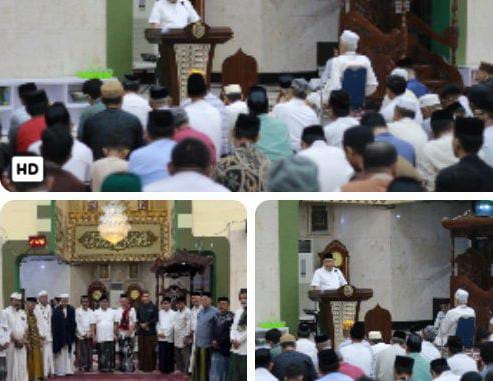 Awali Ramadan 1447 H, Daeng Manye Komitmen Benahi Masjid Agung Takalar