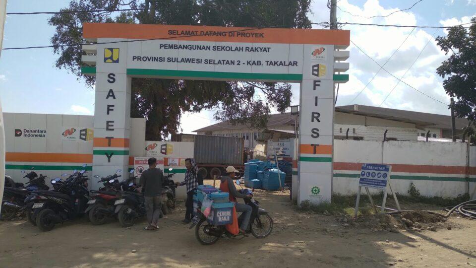 PT Nindya Karya Berikan Bantuan Kepada Keluarga Korban, Proyek Pembangunan Sekolah Rakyat di Polongbangkeng Utara Kabupaten Takalar