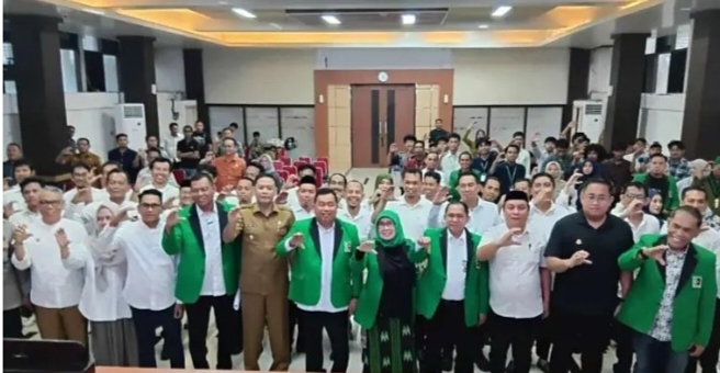 Sinergi Bangun Daerah, Bupati Takalar Hadiri Pelantikan Pengurus MD KAHMI 2025–2030