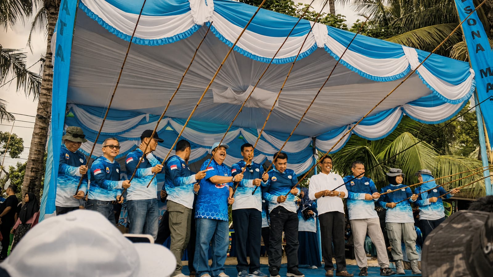 Festival Mancing Ngarung Ke-6 Tahun 2026, Tradisi Bahari Teluk Mata Ikan Terus Dilestarikan