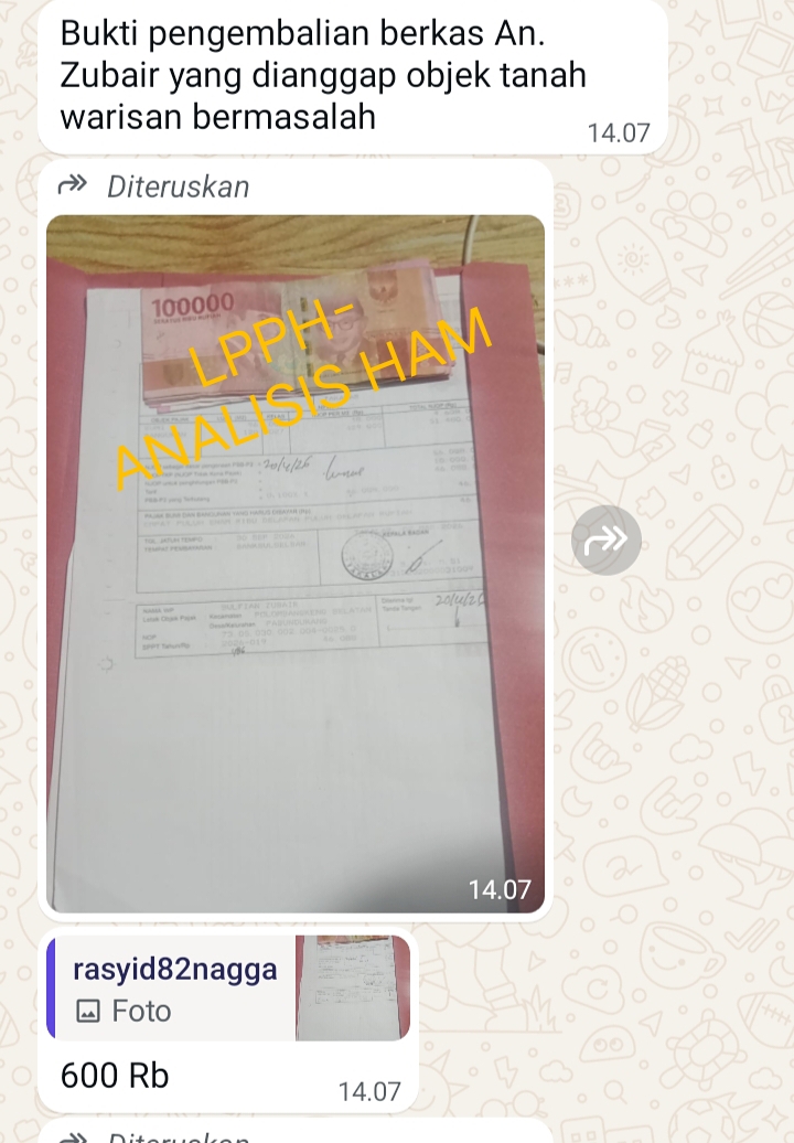 Dugaan Pungutan Liar Pengurusan Surat Keterangan, PTSL Terbongkar di Kelurahan Pa’bundukang, Takalar