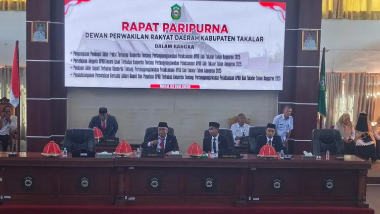 Rapat Paripurna Ranperda APBD Takalar 2025 Diskorsing, Mencerminkan Prinsip Kehati-Hatian Dalam Demokrasi
