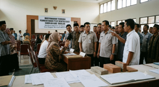 Dugaan Intervensi Proyek Revitalisasi Sekolah di Takalar: Pembentukan P2SP Hingga Pemasok Material Diduga Bertabur Titipan